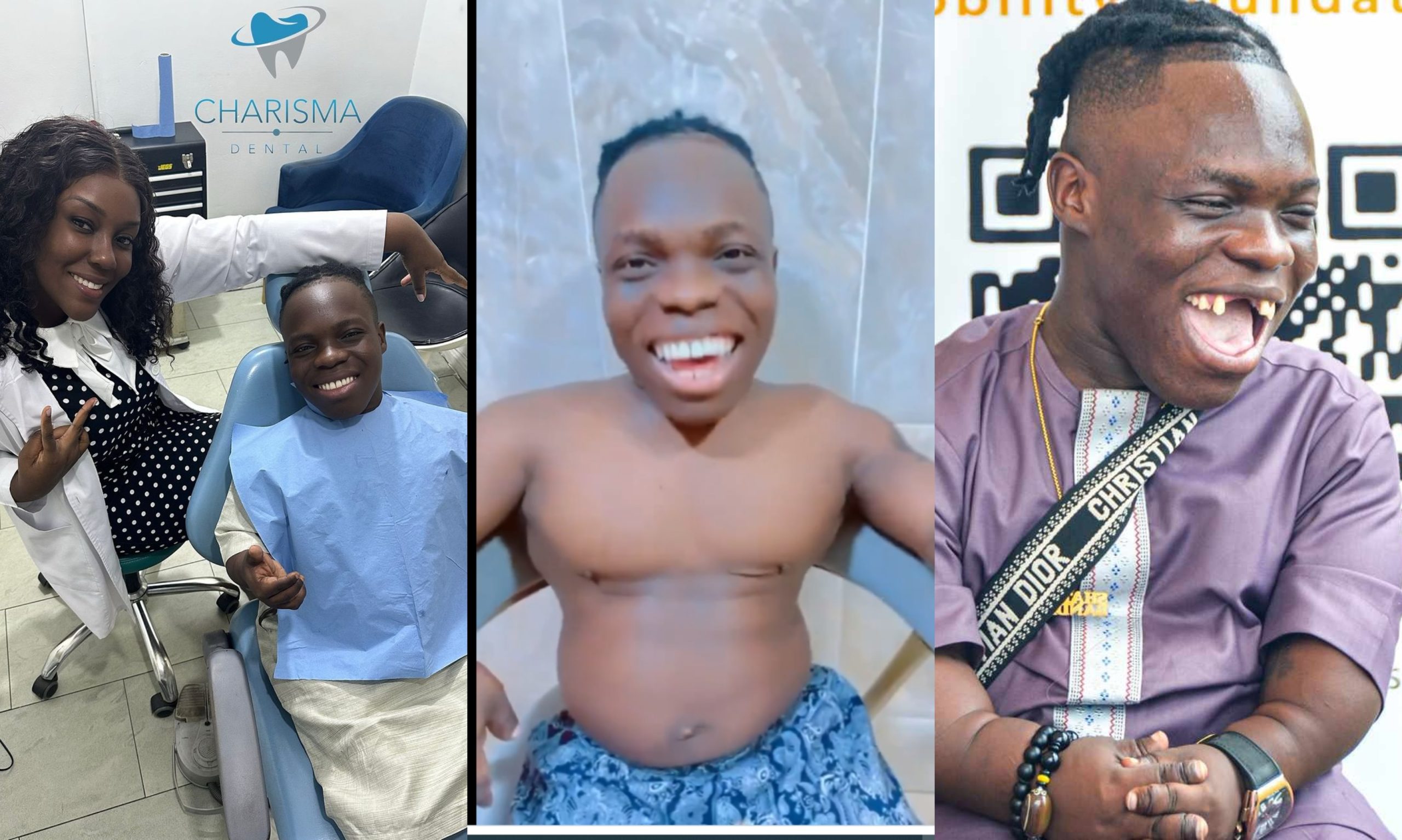 Shatta Bandle shares new look after dental surgery